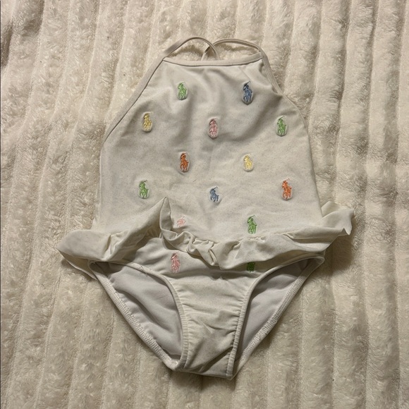 Polo Pony One-Piece Swimsuit - Picture 3 of 12